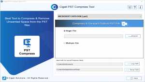 Cigati PST Compress Tool
