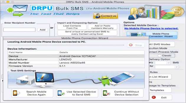 Mac Android Phones Messaging Application