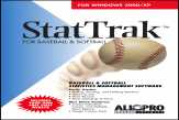 StatTrak for Baseball & Softball