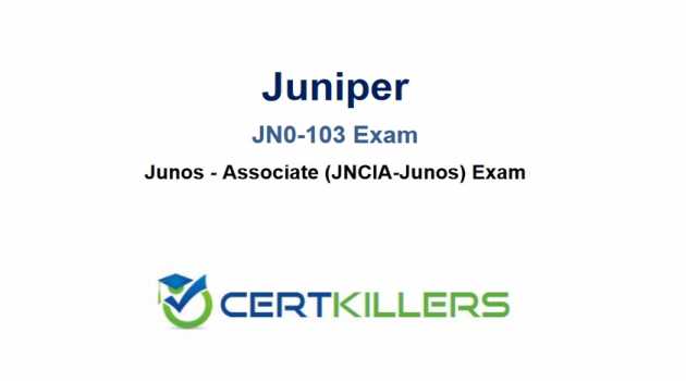 JN0 103 JNCIA Exam Trainer