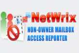 Netwrix Nonowner Mailbox Access Reporter
