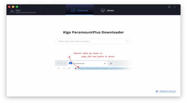 Kigo ParamountPlus Video Downloader for Mac