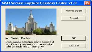 MSU Screen Capture Lossless Codec