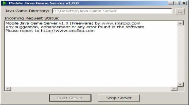 J2ME Server