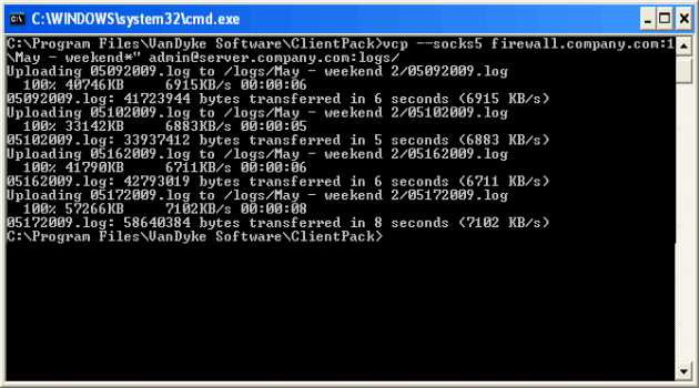 VanDyke ClientPack for Windows and UNIX