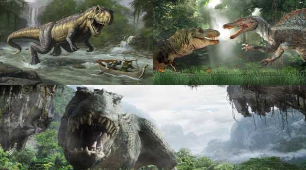 Prehistoric Monsters Animated Wallpaper