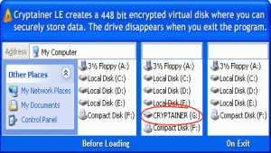 Cryptainer USB Encryption Software