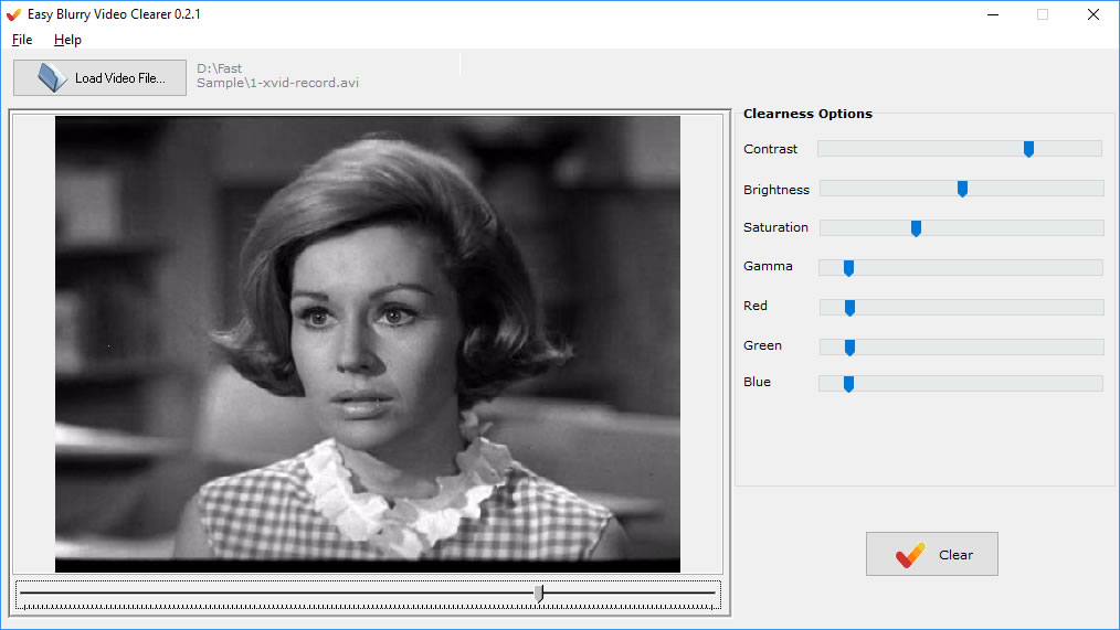easy blurry video clearer 0.6.