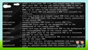 PDF Splitting Tool Shell for Linux