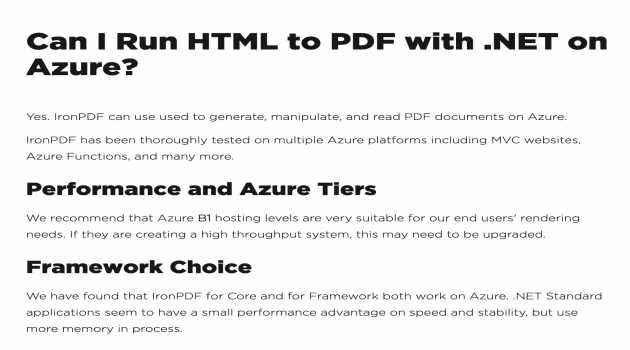 Azure PDF