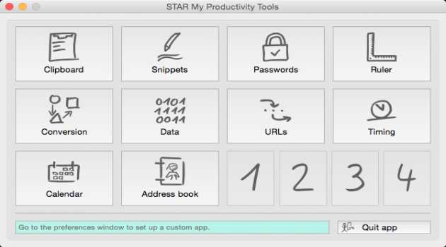 STAR My Productivity Tools for Mac