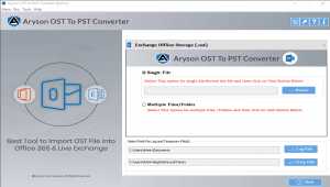 Aryson OST to Office 365 Migration