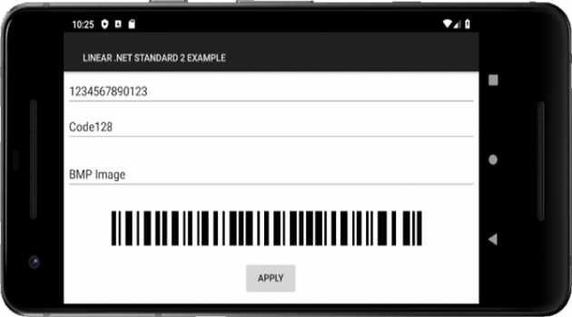 .NET Standard Linear Barcode Generator