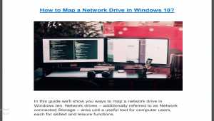 How to Map a Network Drive in Windows 10