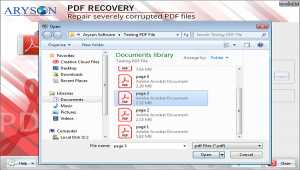 Aryson PDF Recovery Software