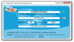 Ultimate Credit Card Checker Pro
