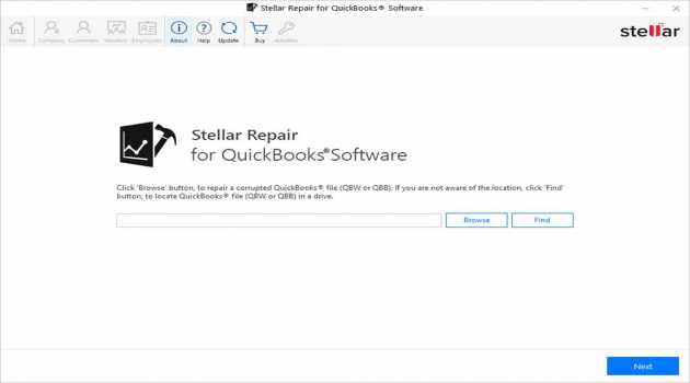 Stellar Repair for QuickBooks® Software