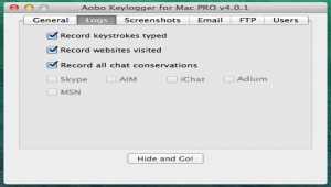Aobo Mac OS X Keylogger Professional
