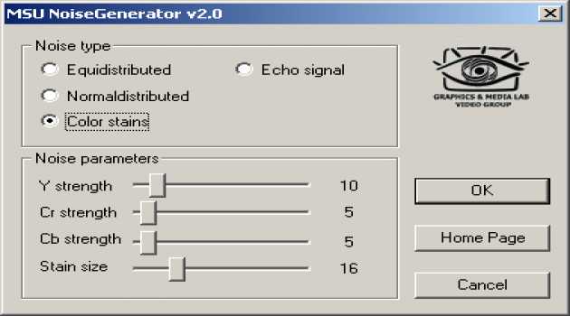 MSU NoiseGenerator VirtualDub plugin