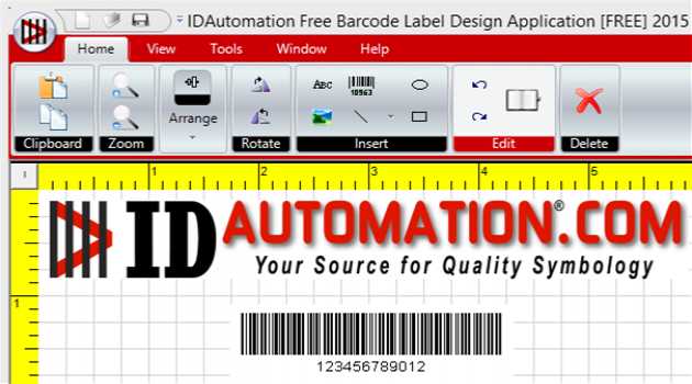 Free Barcode Label Design Software