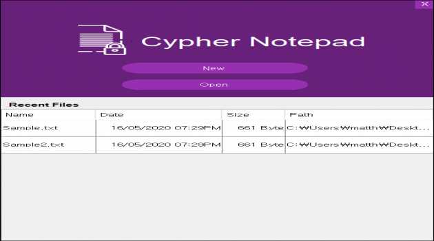 Cypher Notepad for Windows