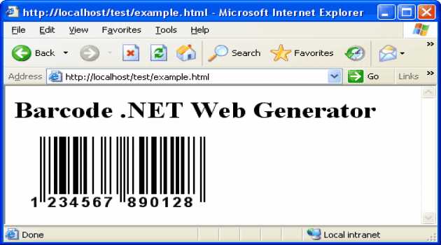 BarCode ASP.NET Web Control 1.5