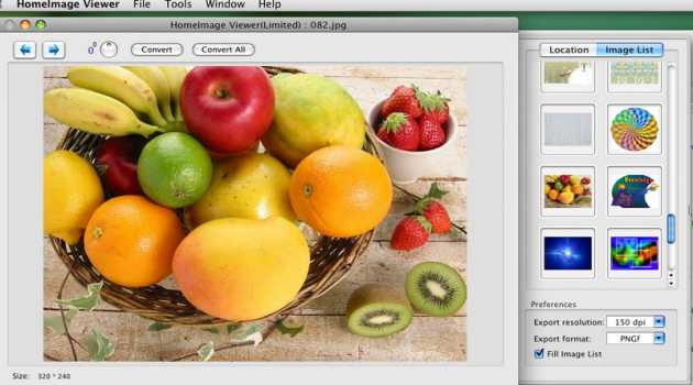 Home Image Viewer and Convertor for Mac