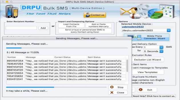 Mac Text SMS Software for Multi Device