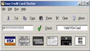 Easy Credit Card Checker