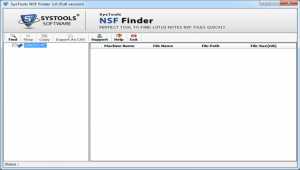 Lotus Notes NSF Finder