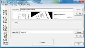 Batch PDF Flip 360