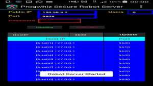 Progwhiz Robotics Server for Android