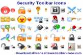 Security Toolbar Icon Set