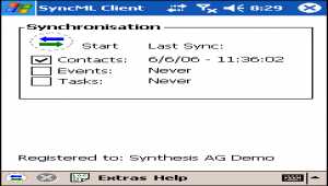 Synthesis SyncML Client STD for Windows Mobil