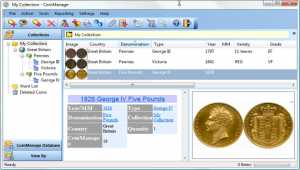 CoinManage UK Coin Collecting Software