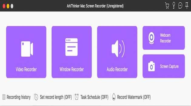 ArkThinker Mac Screen Recorder