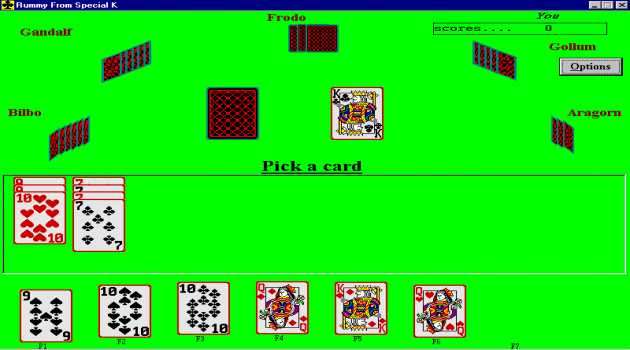 RUMMY Card Game From Special K