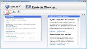 SysTools OLM Contacts Migrator