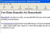 Fast Home Remedies for Hemorrhoids