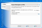 Export Messages to HTML for Outlook