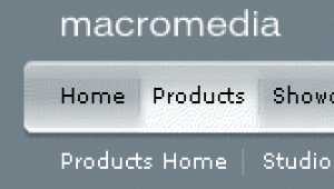  Macromedia style menu - Dreamweaver extension