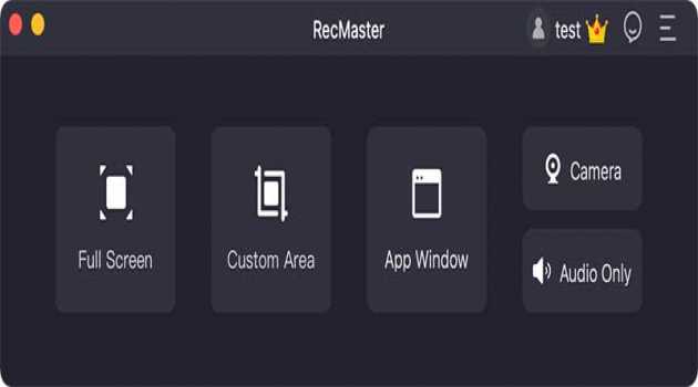 RecMaster Screen Recorder for Mac