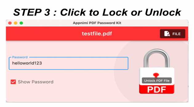 Appnimi PDF Password Kit for Mac