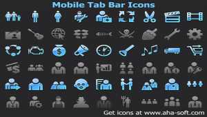 Mobile Tab Bar Icons