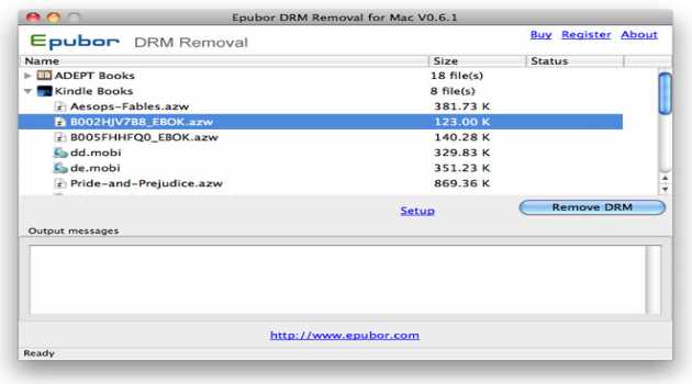 Epubor All DRM Removal for Mac