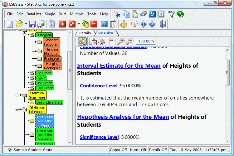 Statistical Software Program