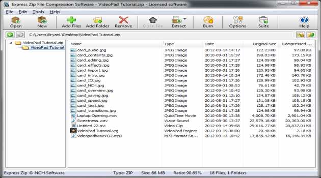 Express Zip File Compression Free