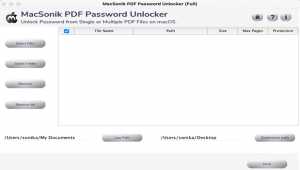 MacSonik PDF Unlocker