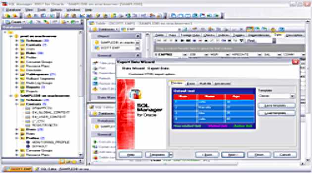 EMS SQL Manager for Oracle Freeware