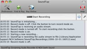 SoundTap Streaming Recorder Free for Mac